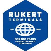 100th anniversay logo Rukert Terminals